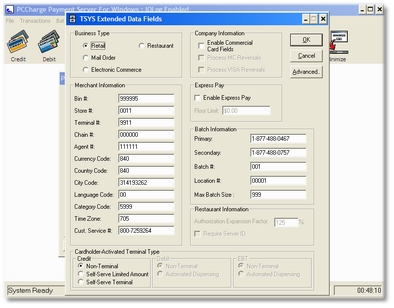 Extended Data Fields