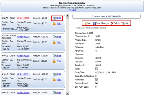 Transaction Details