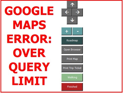 <br>
Google Query Limit Error