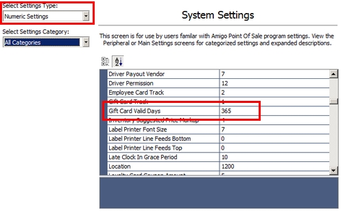 Gift Card Default Expiration Date